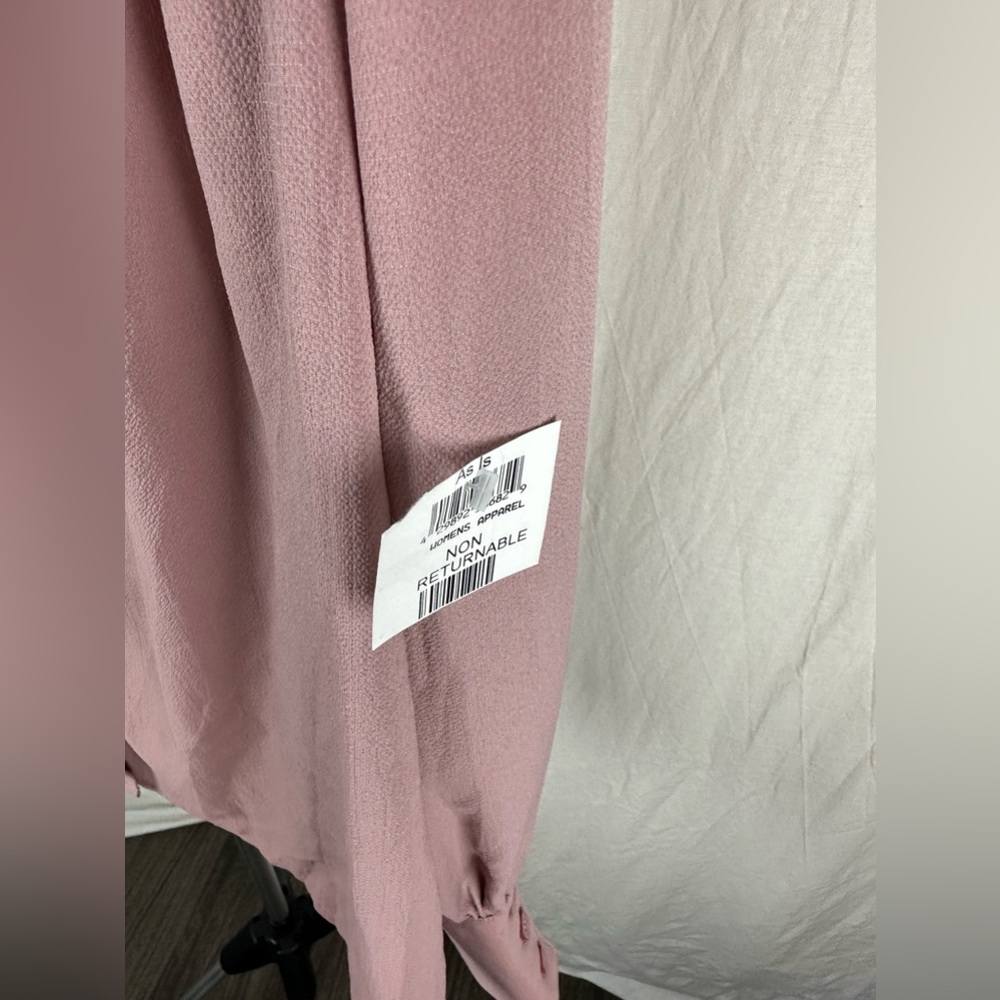 Vici Collection Pink Balloon Sleeve Button-Up Top Size Small (2-4) NWT - Picture 4 of 11